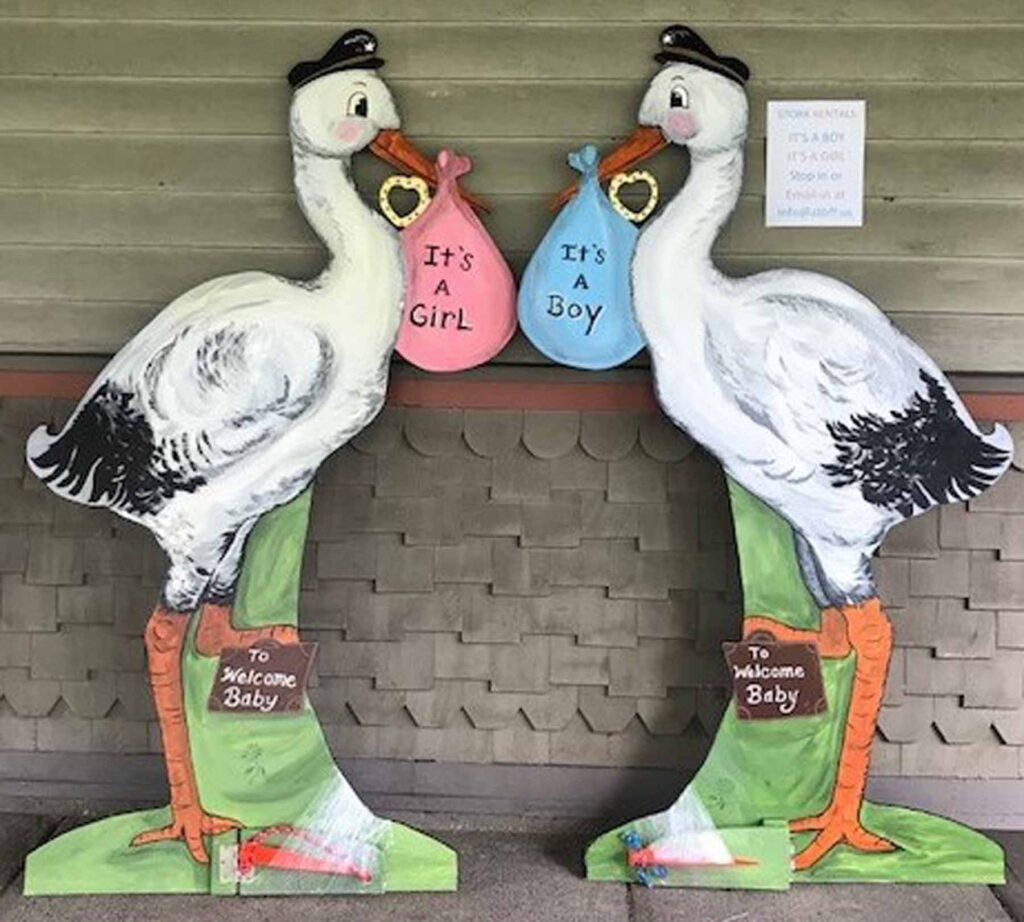 storks boy & girl