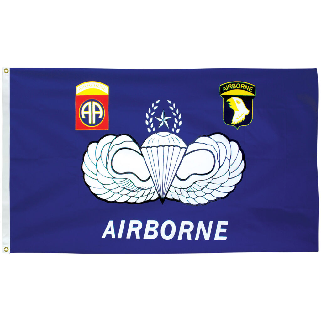 airborne flag 3x5 070253