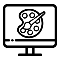 computer artwork icon