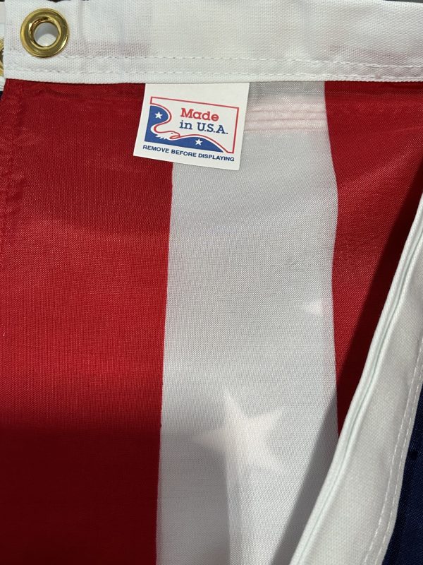 u.s. 3'x5' sun brite flag with grommets