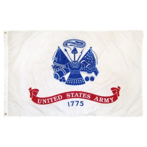u.s. army 4'x6' nylon outdoor flag with grommets