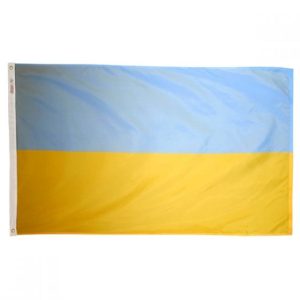 ukraine 3'x5' nylon flag