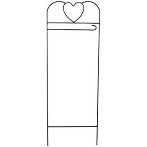 heart garden flag trellis heart garden flag trellis
