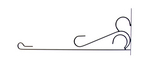 garden post hanger (small flags)