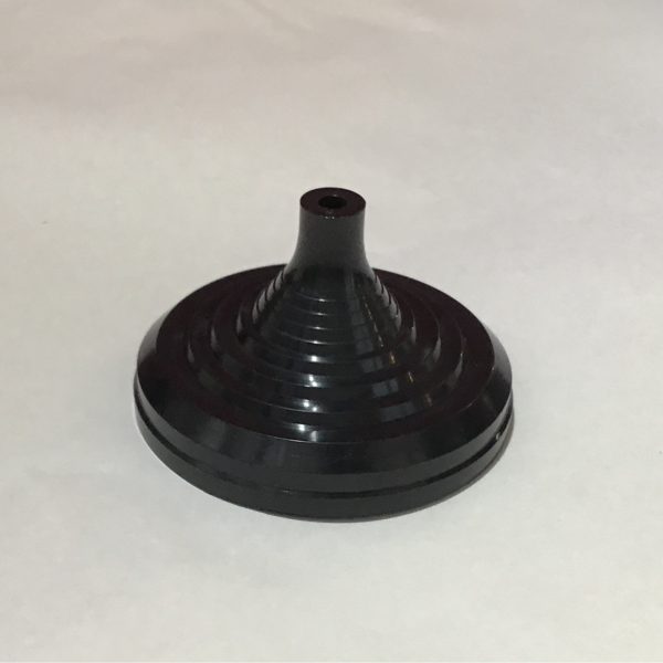 black plastic table base for stick flag