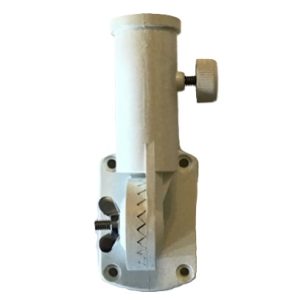 flagpole bracket adjustable white nylon