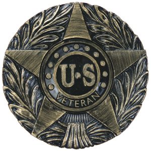 u.s. veteran memorial marker thermoplastic