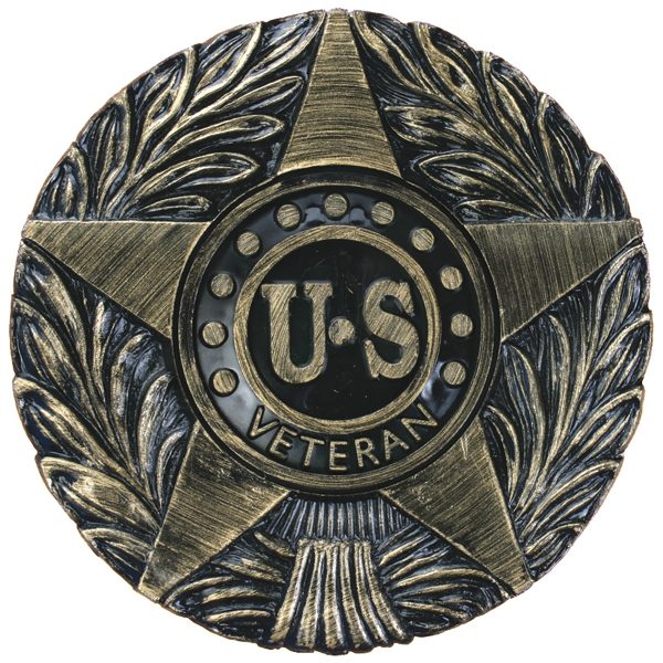 u.s. veteran memorial marker thermoplastic