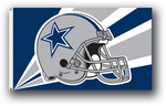 dallas cowboys helmet flag 3x5
