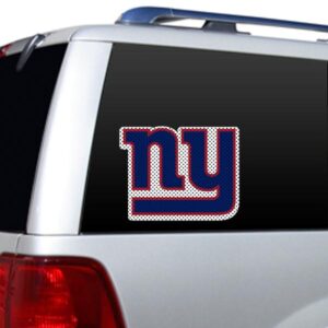ny giants window film perforated decal