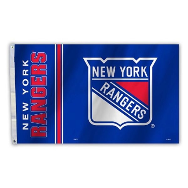 ny rangers 3'x5' premium flag with grommets