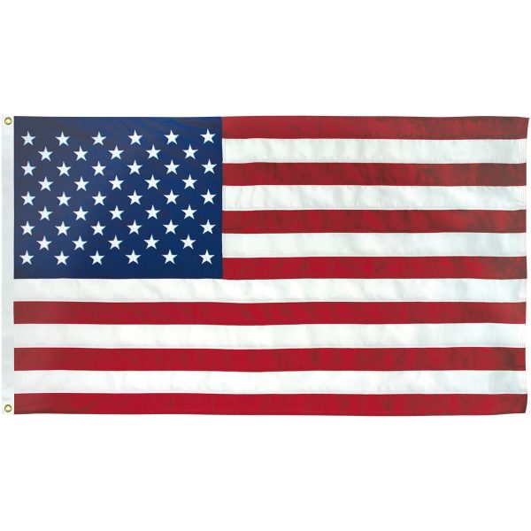 u.s. 3'x5' sun brite flag with grommets