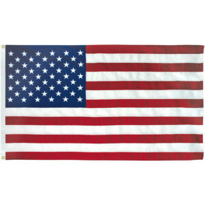u.s. 3'x5' poly max outdoor flag with grommets