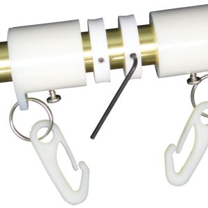 neverfurl flag non furling device 1" white