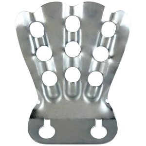 flag finger bracket (holds 3 flags) stamped steel
