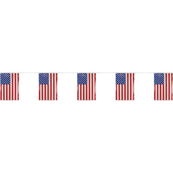 streamer u.s. flag poly 60'