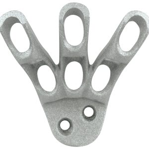 flag finger bracket (holds 3 flags) aluminum