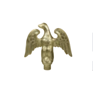 eagle gold 7" metal perched (ferrule not included)