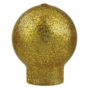 vinyl slip fit gold ball (glittery)