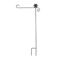 snowflake garden flag stand snowflake garden flag stand