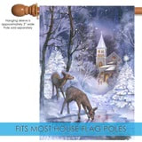 frozen fawns house flag