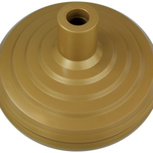 viscount floor flag stand gold 12"