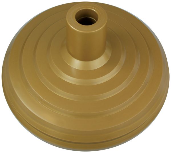 viscount floor flag stand gold 12"