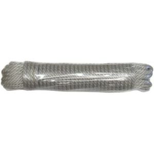 halyard #8 60' silver bagged