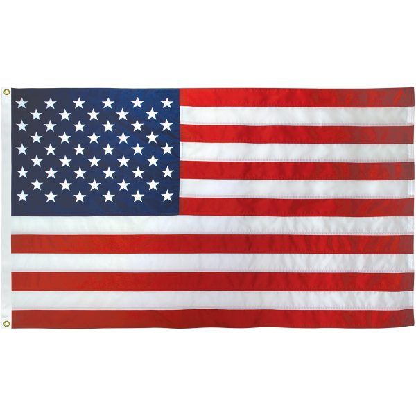 u.s. 5'x8' endura nylon grommet flag