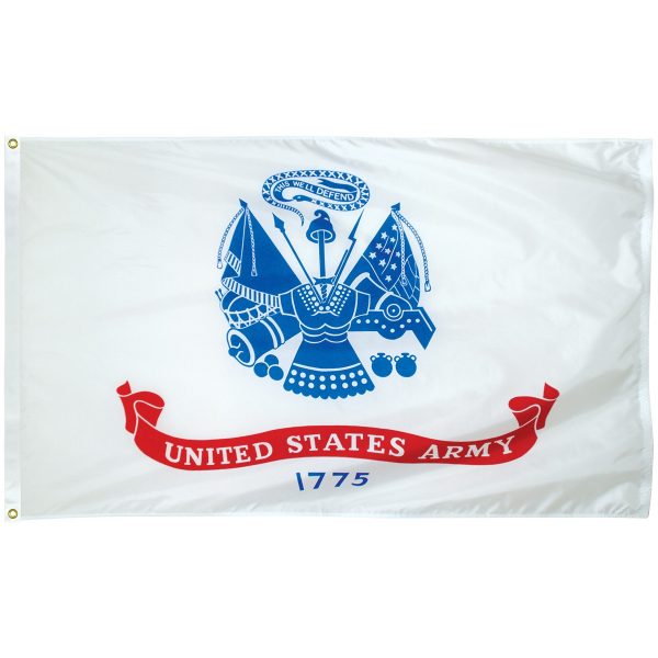 army 3'x5' nylon outdoor flag with grommets