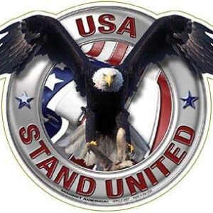 stand united eagle magnet 5 1/4"x5"