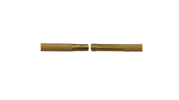 wooden porch pole 6' x 3/4" 2 piece