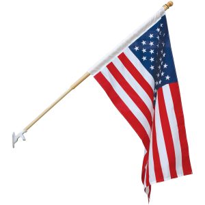 u.s. outdoor banner flag 2.5x4' endura poly