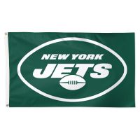 ny jets 3'x5' logo deluxe flag
