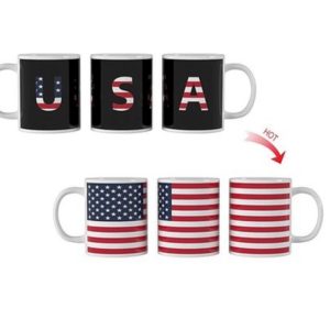 coffee mug usa color changing