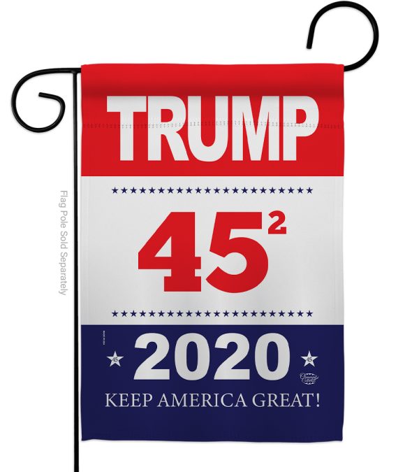 trump keep america great garden flag