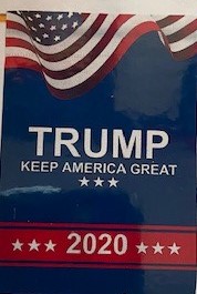 trump keep america great again 2 house flag