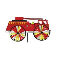 fire truck spinning windwheel