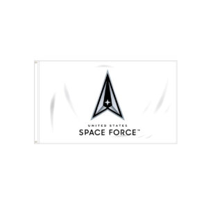 u.s. space force 3'x5' outdoor flag (white)