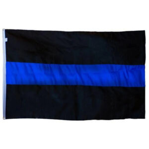 thin blue line flag 3'x5'