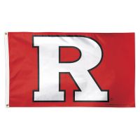 rutgers 3'x5' deluxe outdoor flag with grommets