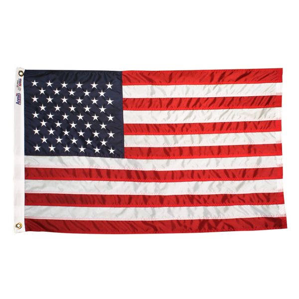 u.s. 4'x6' nyl glo colorfast flag