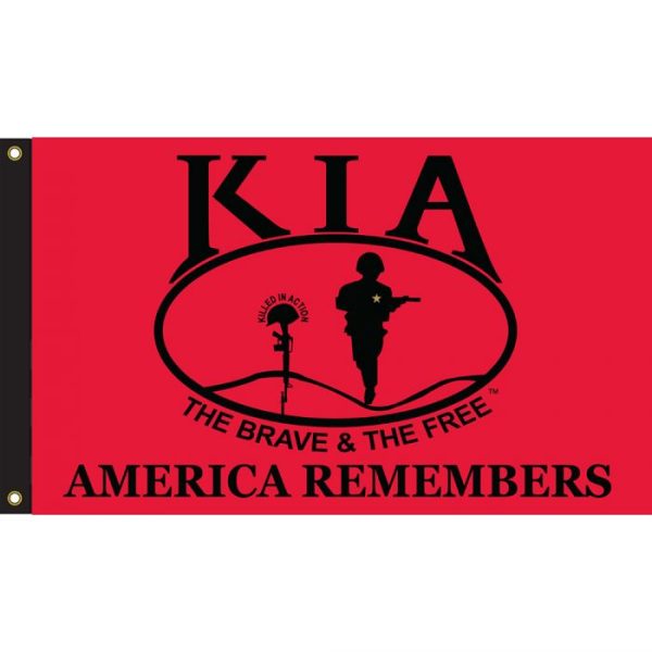 kia 3'x5' nylon flag