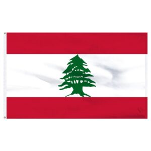 lebanon 2'x3' nylon outdoor flag