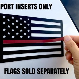 inserts for small american flag magnet red