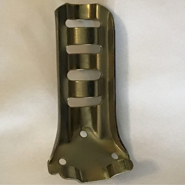 flagpole bracket stamped steel gold 3/4"
