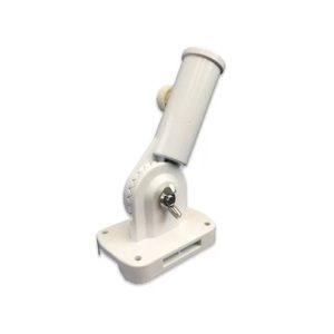 flagpole bracket adjustable aluminum white