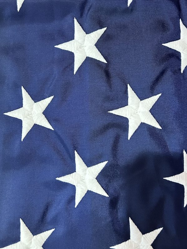 u.s. 3'x5' endura nylon flag (pole sleeve)