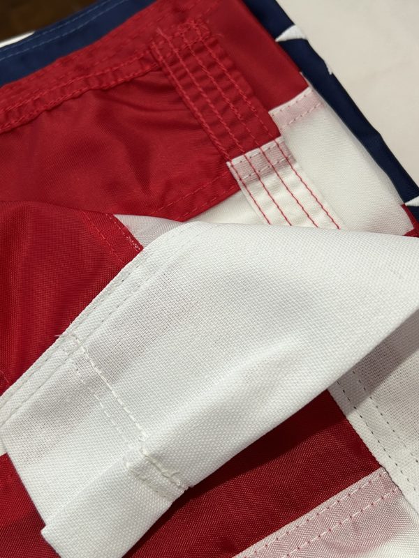 u.s. 3'x5' endura nylon flag (pole sleeve)