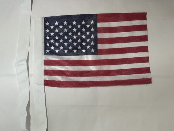 u.s. 8”x 12” e poly antenna flag